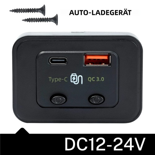 12v usb auto kfz - qc,