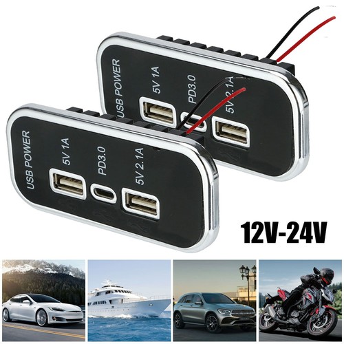 Usb steckdose 12v - usb, c