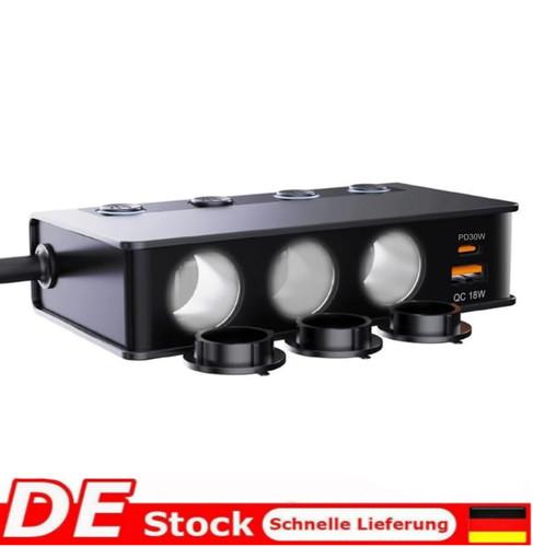 12v 24v fach steckdose - 24v,