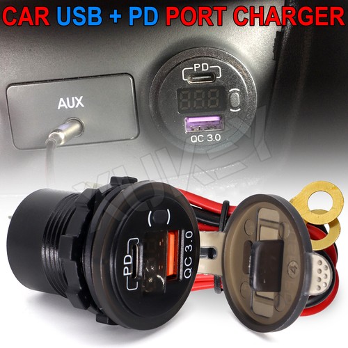 12v24v usb steckdose pd - usb-c,
