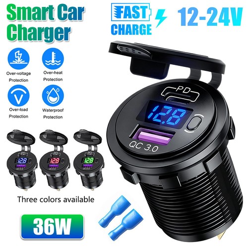Auto steckdose qc3 0 usb - auto,
