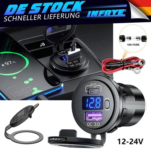 Usb steckdose 12v - usb-c,