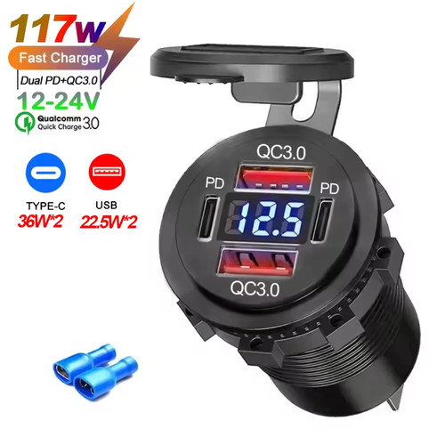 12v usb auto - pd,