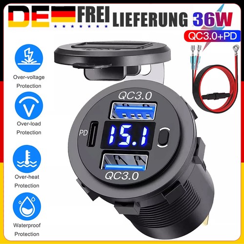 12v usb auto kfz - 12v, 3.0