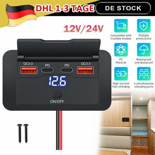 12v 24v usb auto kfz - pd,