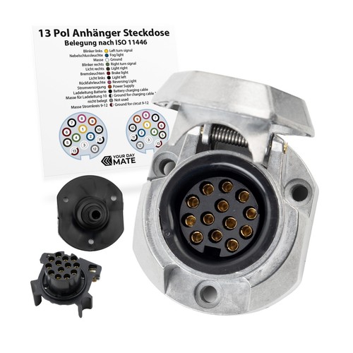 Polige steckdose 12v iso - 12v,