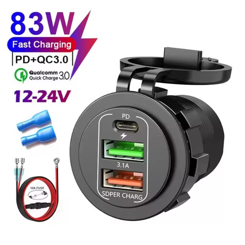 12v usb auto - qc, kfz