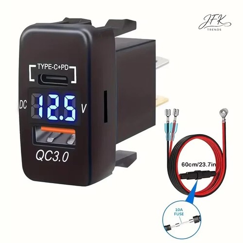 12v usb auto kfz - qc,