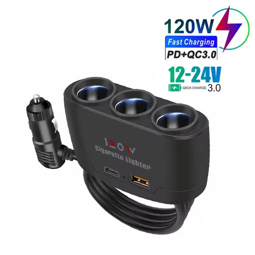 12v 24v auto adapter steckdose - adapter,